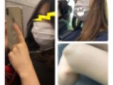 2名の美人お姉さんの接近エロ過ぎる生足美脚555