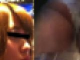 【顔出し】都会の美女のパンティ137