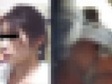【顔出し】都会の美女のパンティ148