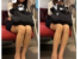 脚フェチ424　エロい脚を魅せつけるS級美人お姉さんの対面エロ過ぎるミニスカ生脚