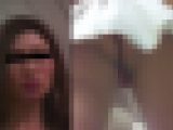 【顔出し】都会の美女のパンティ161