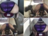 ?バイブぶち込み?光沢パンティ＆パンスト?ストレッチ?