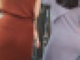 美巨尻【働くOLの休日】ニットワンピの極美女がTバックスケスケで悩殺散歩。。。