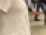 お姉さんの後ろ姿　２４０　ムチムチ　巨乳　階段上り　OL　巨尻　迫力　２人　パンツ