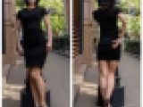 セクシーニットタイトワンピース撮影会