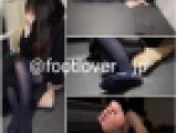 【画像＋動画】２８才クォーターOLの蒸れた高品質タイツ！汗を吸った重ね履き靴下！痛んだ素足！