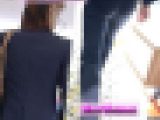 OL152☆パンツスーツが似合う長い美脚のスタイル抜群OLさん！ぷり尻粘着でPラインに大興奮^ ^
