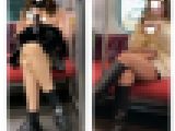 脚フェチ446　２名の脚を組む美人お姉さんの対面エロ過ぎるミニスカ生脚