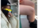 美人お姉さんの接近エロ過ぎる生足美脚617