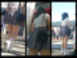 ミニスカート女子を追跡