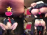 ?ヒョウ柄?ギャル尻アナル?Iバックパンティ?