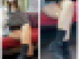 長編シリーズ556 ショーパンから大胆に脚を組む美人お姉さんの対面エロ過ぎるパンスト美脚