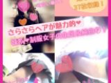 さらさらヘアが魅力的?妹系?制服女子の生足&純白P！【前半】