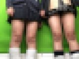 【時々見えちゃう】制服パンチラ