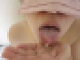 ★愛華のフェラ＆パイずり動画★義理の弟のおち〇ぽを美味しそうに咥え最後は顔に出される人妻