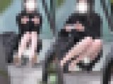 神美脚さん　自己主張が強すぎてパンティを隠しきれない
