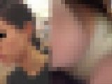 【顔出し】 パンチラ157 ストッキング越しに白いパンティ