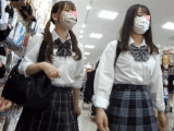 二人組のJKと一人のバカな男編　禁断の逆さ撮りシーズン5　指定便8　