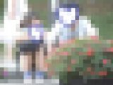 お座りお姉さん発見！！（ＦＨＤ）大変です！！パンツが見えてますよ６４