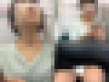 (電車対面）(顔出し）可愛いお顔をしていらっしゃるのに…パンストあんよを前に投げ出してオラオラな感じのOLお姉さんを観察してみま