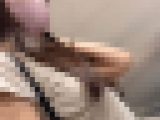 【横からの眺め18】セクシー系ＯＬの階段降りを横から