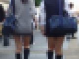 制服女子街撮り36 細身とムチムチ