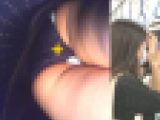 071可愛いお姉さん達4人色々逆さ撮り！