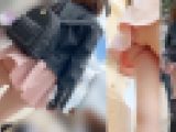 【4K60P街撮り】超激ミニスカTバック！！お尻見えてるメンヘラ系女子！！☆☆☆