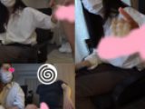 身長高めの美人JDお姉様がおじさんの肉棒見つめながら濃厚手コキ おまけ付