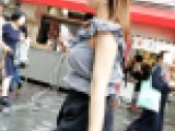 ゆっさゆっさ揺れる超美人お姉さんの貴重な巨乳揺れ