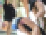 極小えろパンツ美女モロ見えパンチラ盗撮?生尻に釘付け?