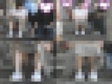 お座りお姉さん発見！！（ＦＨＤ）大変です！！パンツが見えてますよ１５５