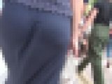 【FHD高画質】割れ目丸わかり まとわりつくスカートの罠