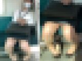 蒸れたパンプスを脱いでリラックスする可愛いOLさん（其の四）