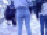 異常なほど脚が長い長身美少女がスキニーデニム履いてモデル以上のスタイルで歩く姿がヤバ過ぎる
