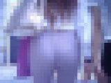 ワンランク上の超ハイスペック美人ギャルが超ピタパンにお尻食い込ませて歩いている姿がイヤらしい