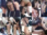 【痴漢3人特価SET】制服美少女達の恥部晒け出しぐしょ濡れ鬼畜痴漢盗撮動画セット3
