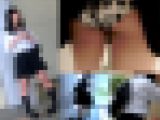 【再販】鬼畜スカートめくり20～スケブラ女子学生激しくPが食い込むお尻を大胆丸出しに～