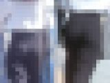 美＊パンティーライン通信＊薄手黒パンギャル様のエロい食い込みとライン【前編】