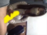 【再販】ネイル好きな20歳の素人JDがP活アプリで知り合ったおじさんの肉棒４５４５手コキ抜き