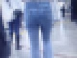 清楚お嬢様系の極上美少女がスキニーデニム履いて美巨尻モッコリさせて歩く姿がイヤらしい