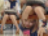 【再販】パタパタとスカートをためかせパンツが丸見えの可愛い女の子の極上対面パンチラ～FHD動画編～SP