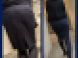 【056】カーディガン羽織るタイトスカートOLさん、地下階段を登る！