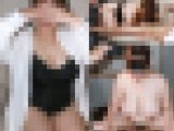 ぽっちゃり爆乳Ｈカップ奥様を細男にＮＴＲせた還暦間近の旦那様が久しぶりにカチンコチンになって激しめ上書きピストンした映像がこちら