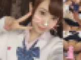 〈再販〉個人用にスマホで撮影した制服J●とのハメ撮り～つるマンに中出し