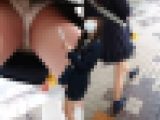 再会＊美脚のミニスカJK　相変わらず生Pはエロすぎたので調子に乗って突っ込みまくり＊