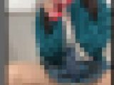 ミニスカ青チェのパンチラが見たいから個室トイレへ連れ込んだ#2