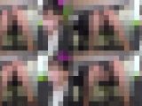 社内セクハラ魔に狙われて嫌なのに感じちゃう、リクスーOLさん（4）股間を触るセクハラ行為を机の下から捉えた