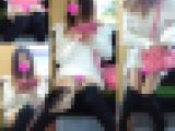 《電車2本セット》パンツ丸見え対面モロパンチラ動画セット（FHD）