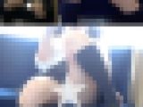 【再販】ロリ偏差値70超え女子 電車内ブラ＆パンツ奇跡のWチラ（Full HD）